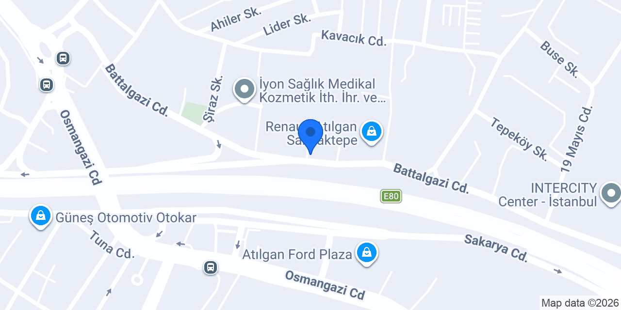 MARİNES GIDA ÜR. SAN ve TİC. AŞ. konumu
