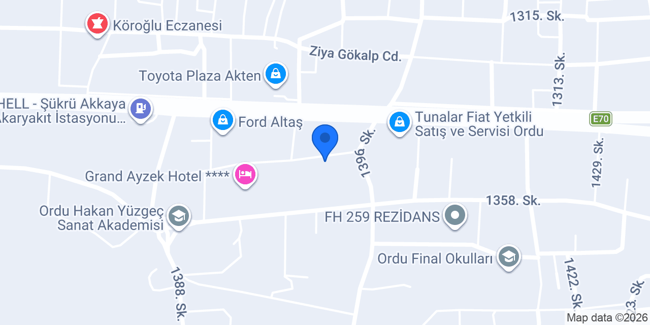 KZL İNŞAAT konumu
