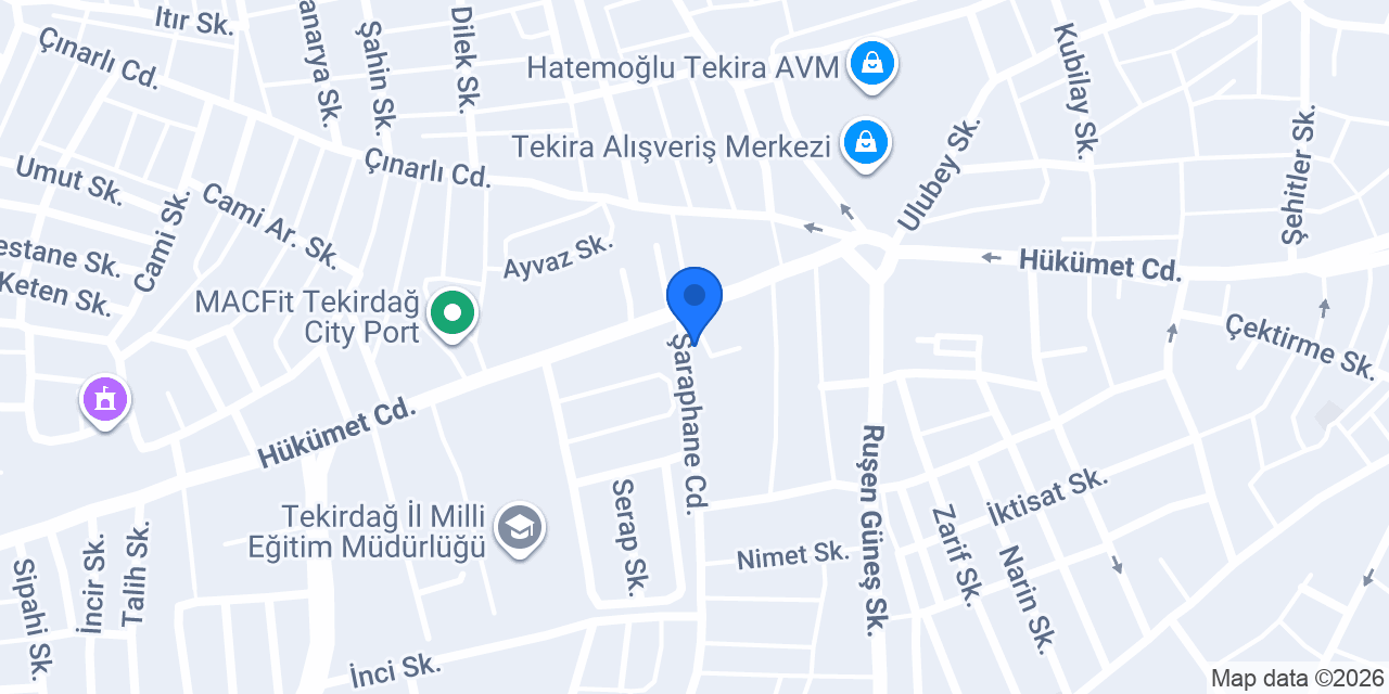 Akbank konumu