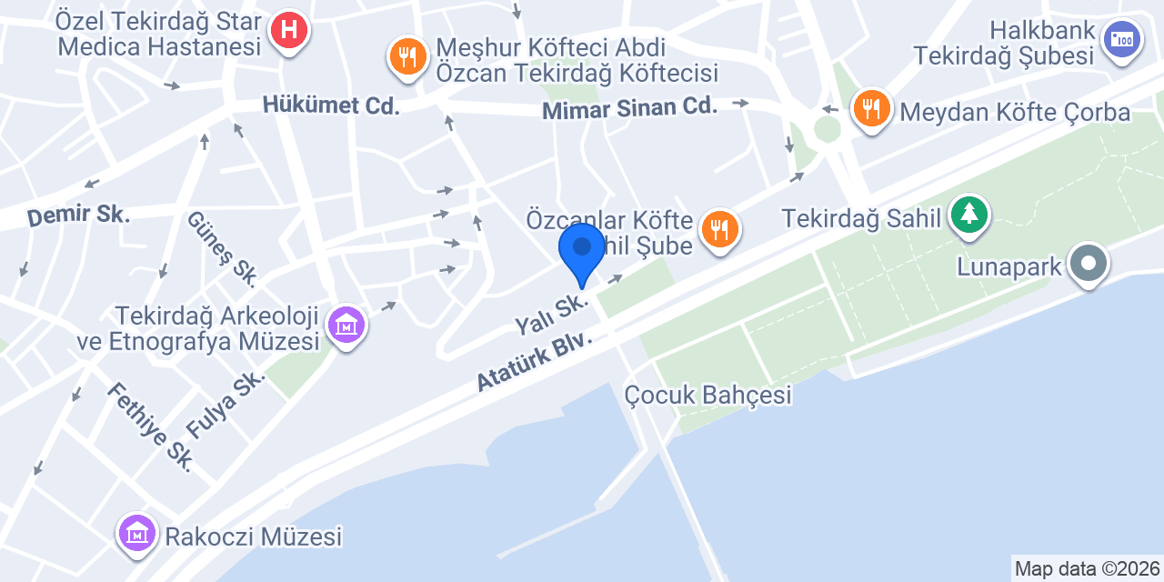 Meşhur Köfteci Kardeşler konumu