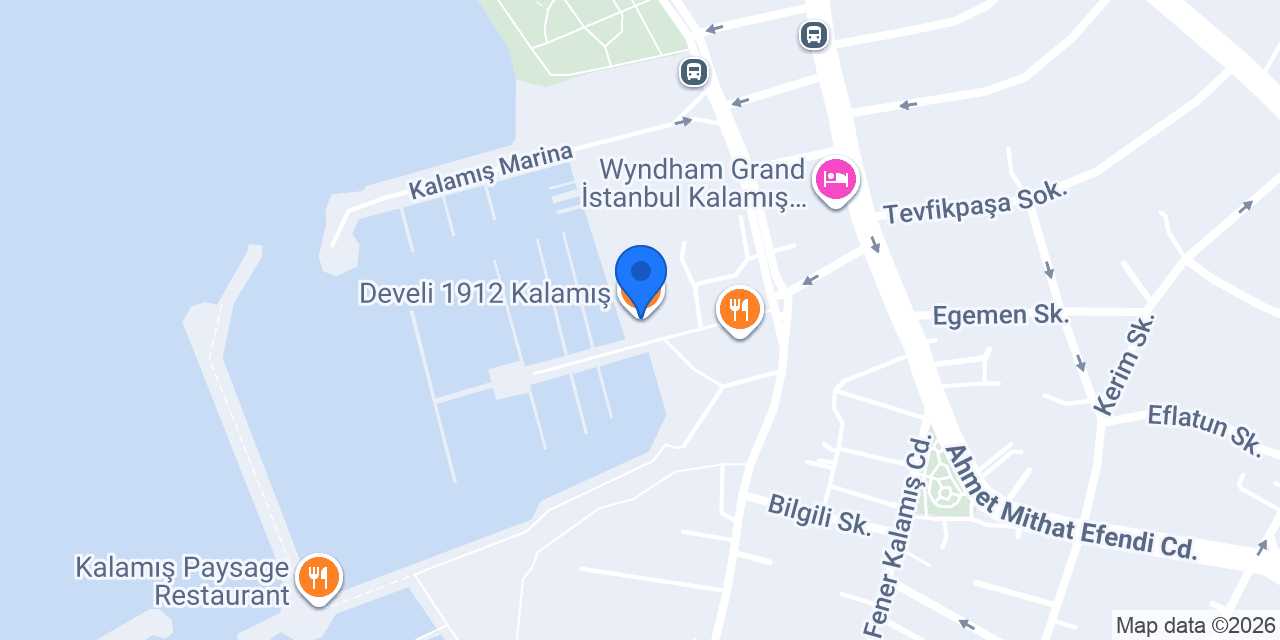 Develi 1912 Kalamış konumu