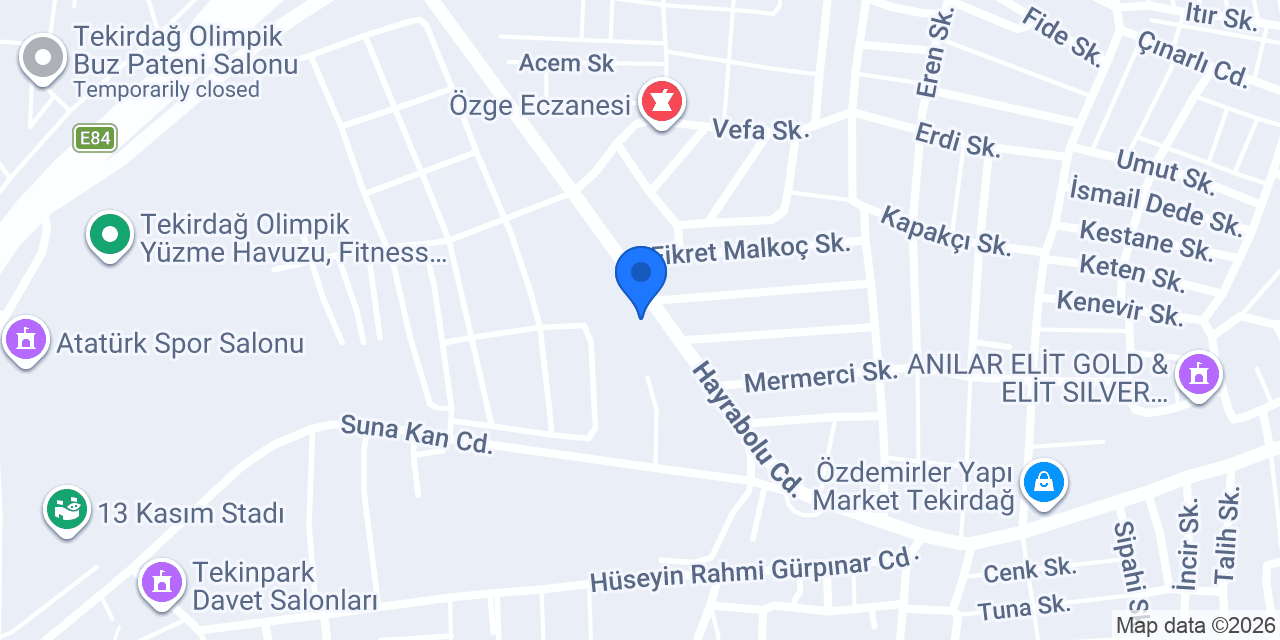 Sevinç yapı Dekorasyon konumu