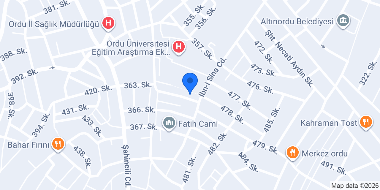Coryora Dedektör konumu