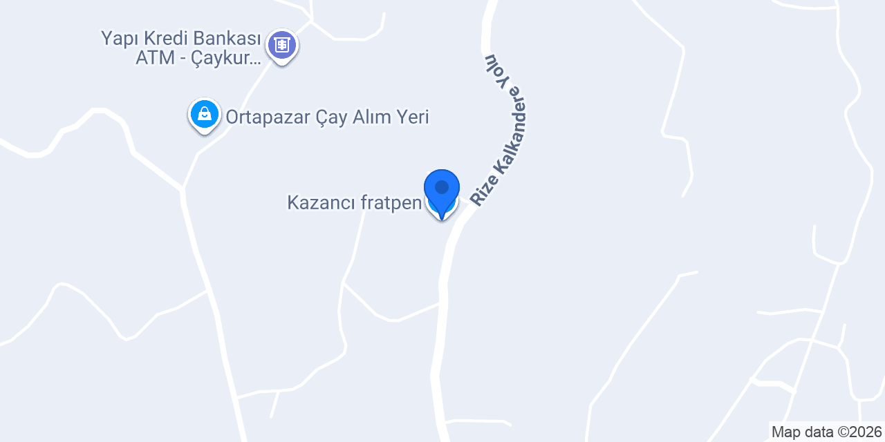 Kazancı fratpen konumu