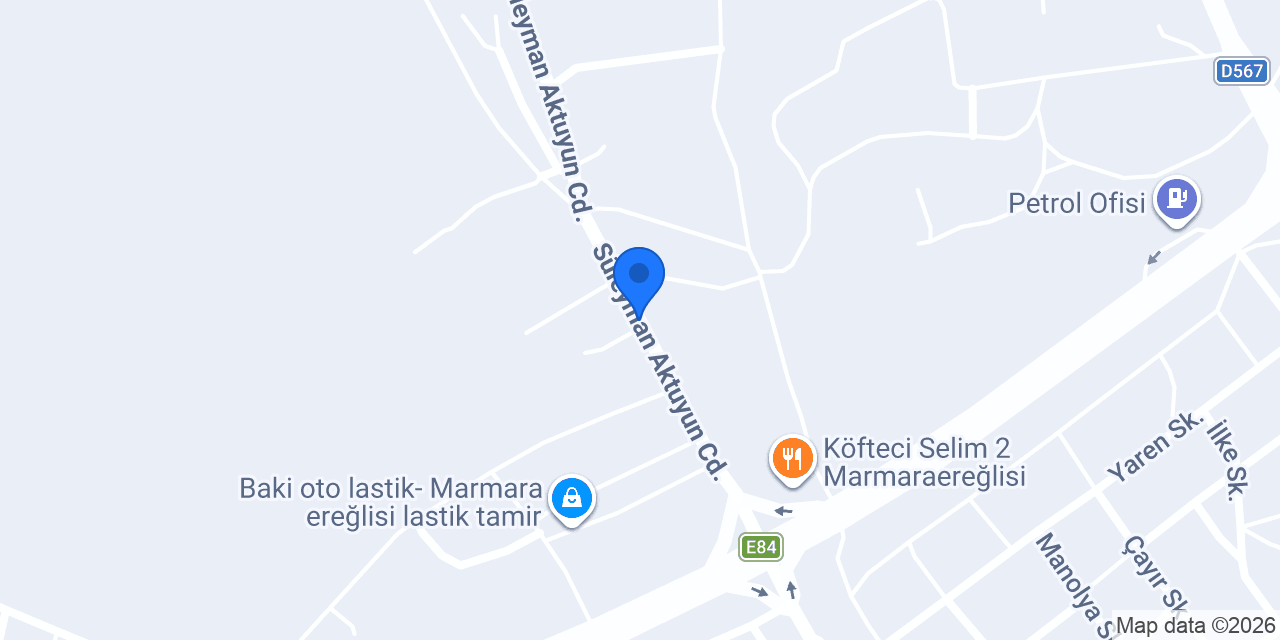 Gülsen & Vidanjör konumu