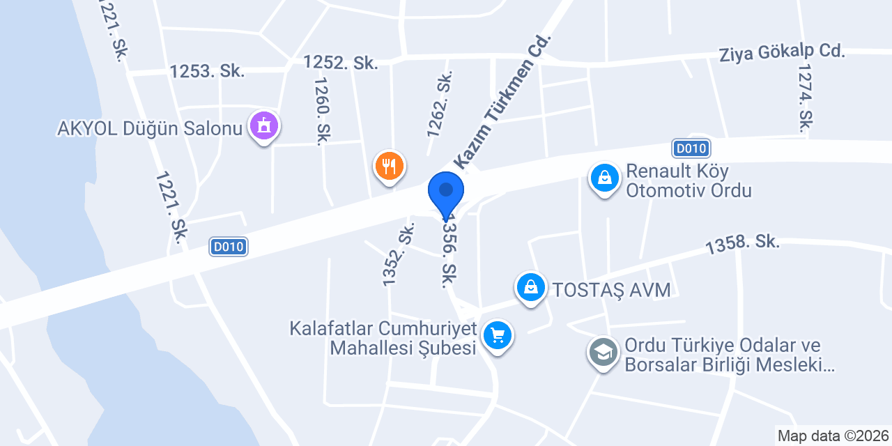 Sahil Taksi konumu