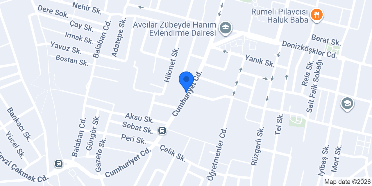 AKSOMUN UNLU MAMÜLLERI konumu