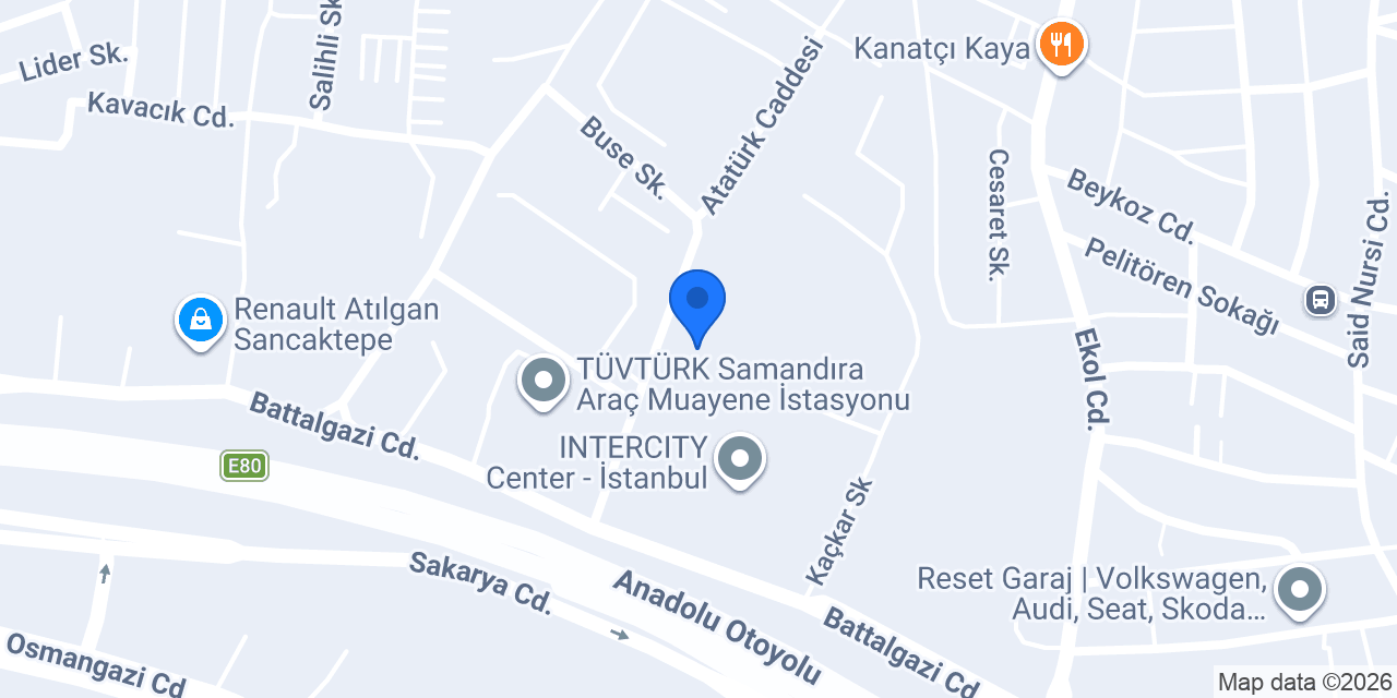 Bautek Teknik Yapı İnşaat. A.Ş. konumu