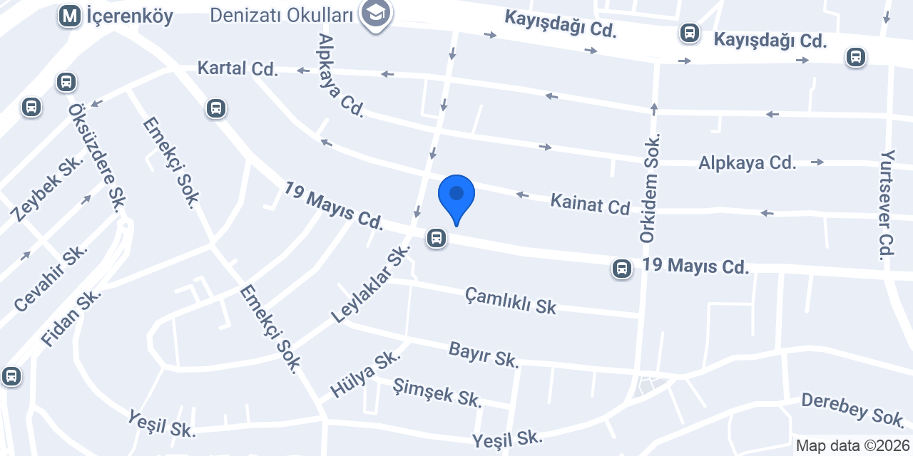 Dondurma dünyası konumu