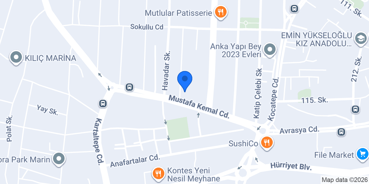 Fizyoform Beylikdüzü konumu