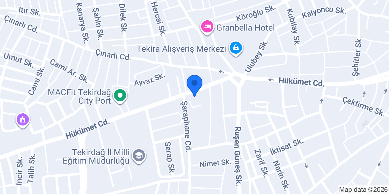 Petrol Ofisi konumu