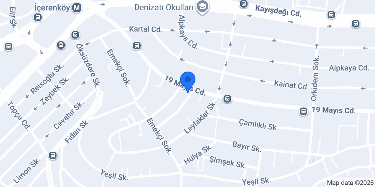 HAYAT ECZANESİ konumu
