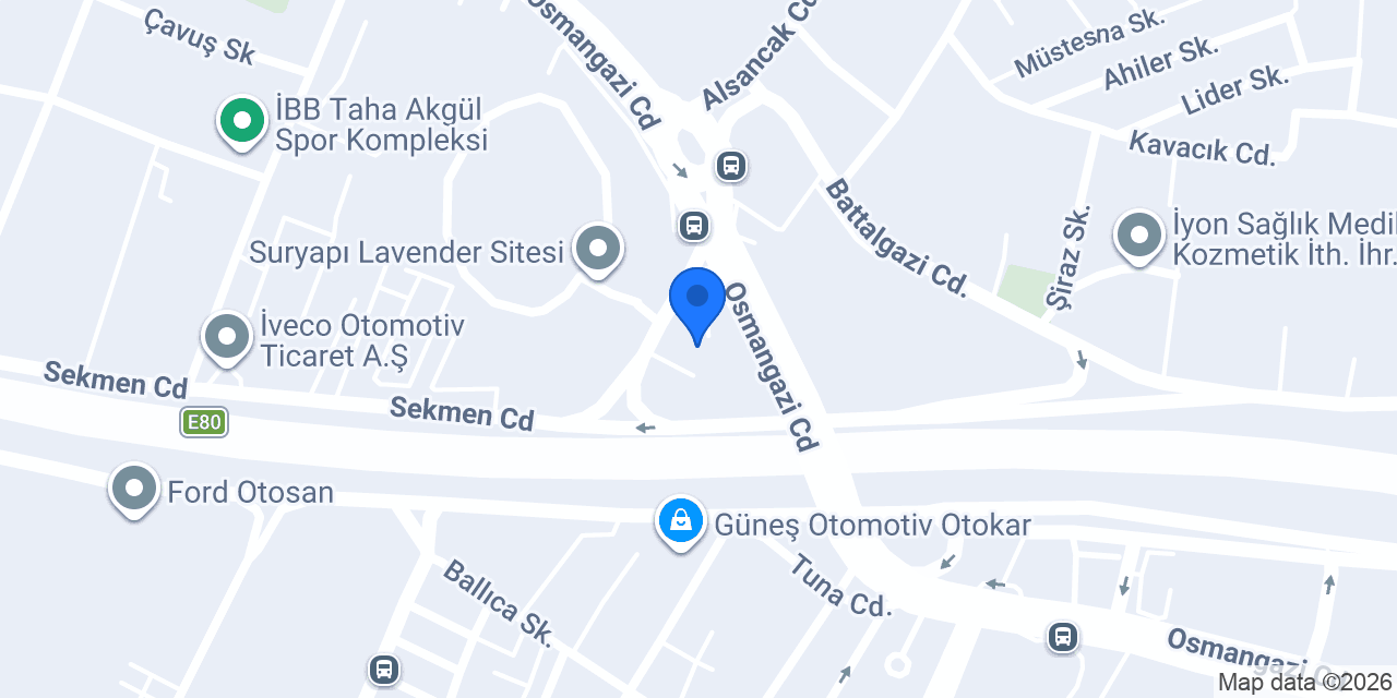 Muteksan Beton konumu