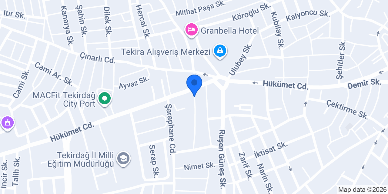 Altın Veteriner Kliniği konumu