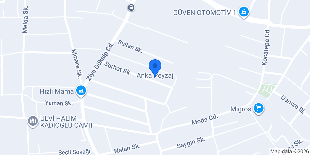 Anka Peyzaj konumu