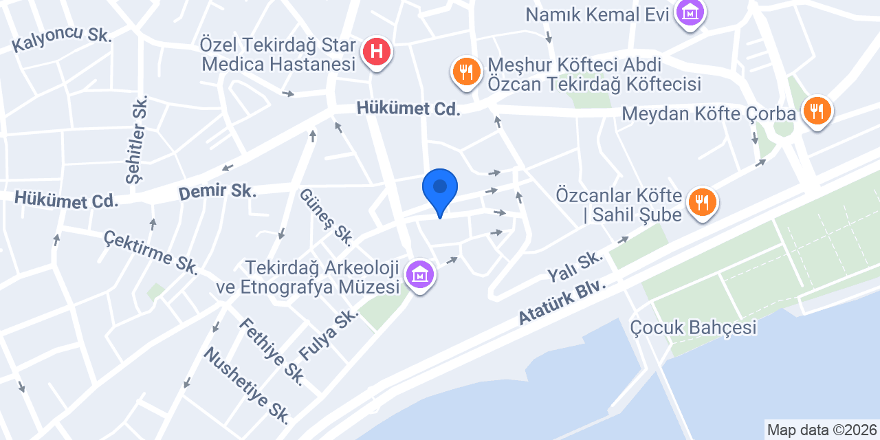 Bar Burger & Fastfood konumu