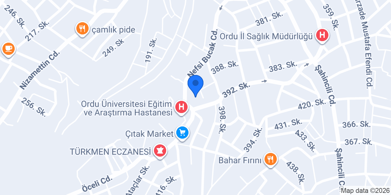 Kalaycıoğlu1001çeşit konumu
