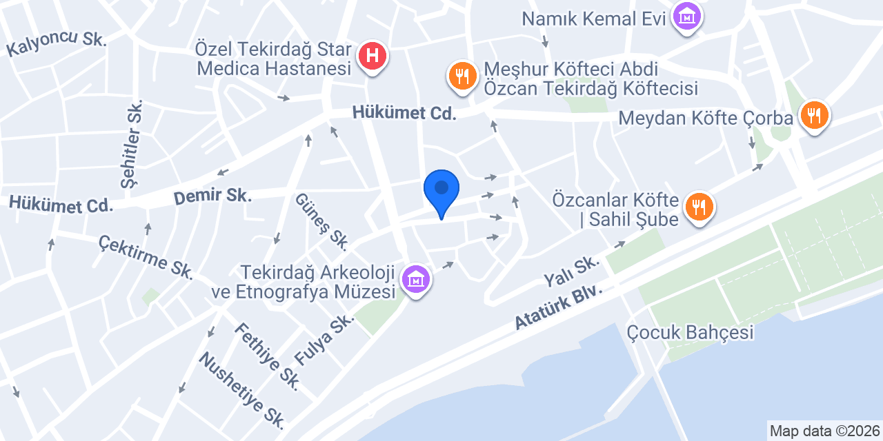 SMMM - ALİ ÖZKAN konumu