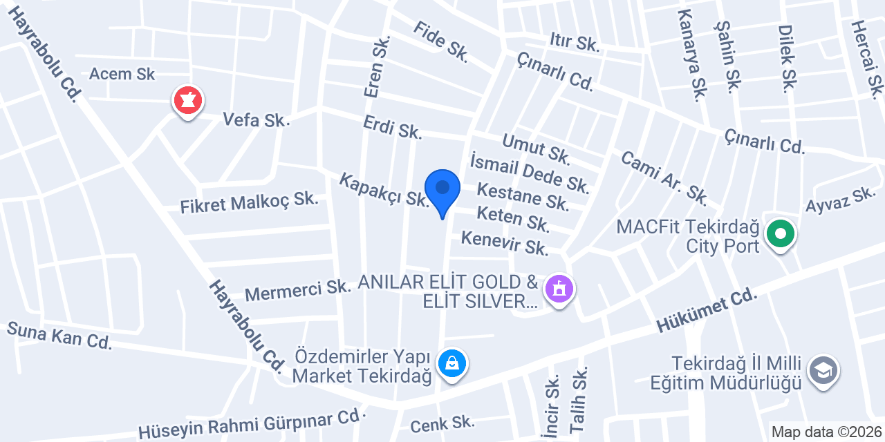 Günay Elektrik Inşaat konumu