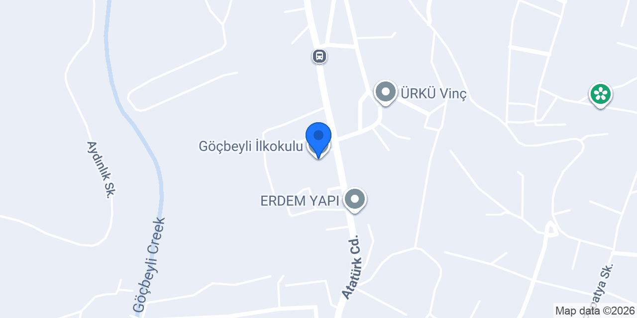 Göçbeyli İlkokulu konumu