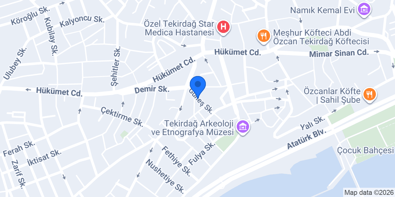 ÇİZERİM MİMARLIK Mimar Muhsin Barut konumu