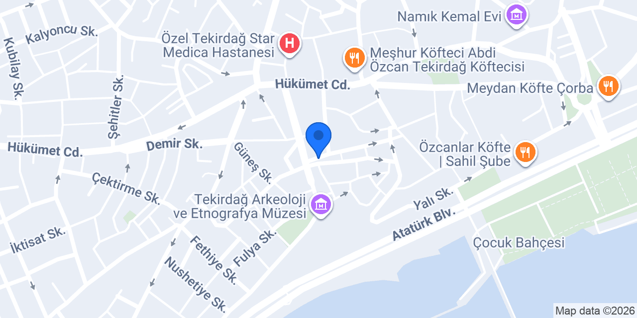 Lavin Çiçekçilik konumu