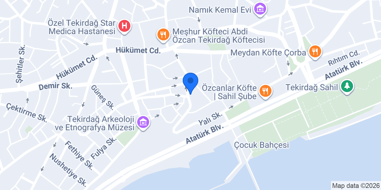 Dr. Zeynep Çarmık konumu