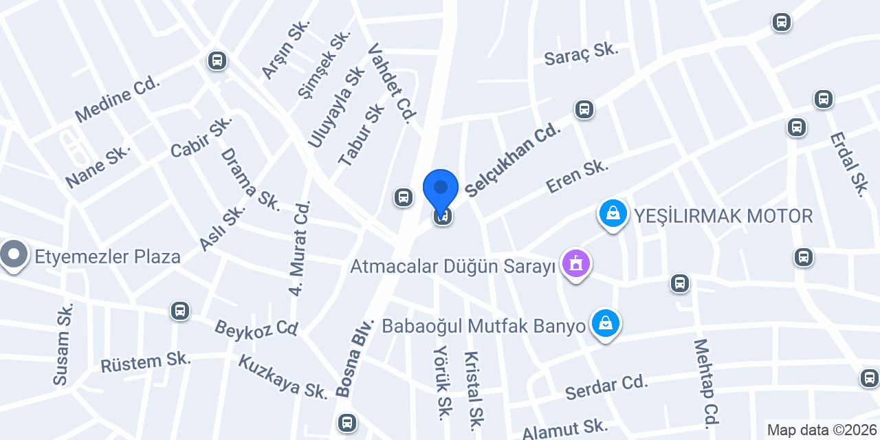 Turgut Mobilya konumu