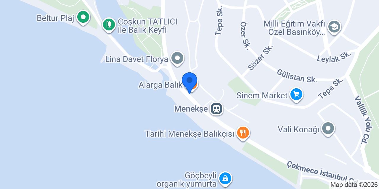 Alarga Balık konumu