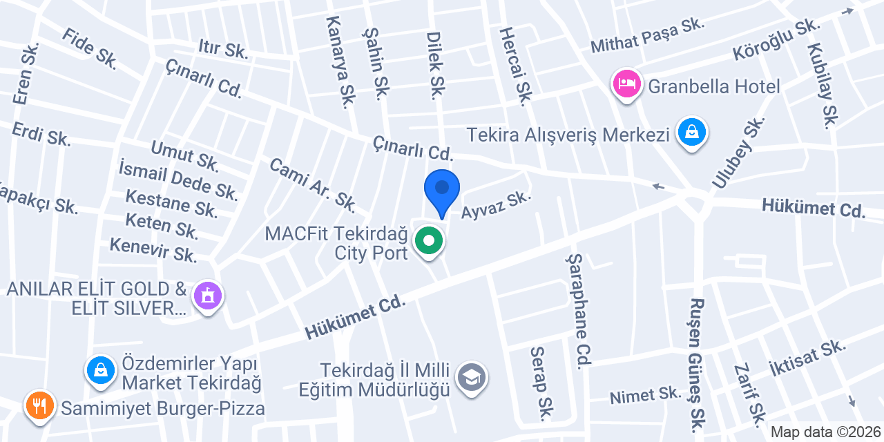 Arkın oyo kuaför konumu