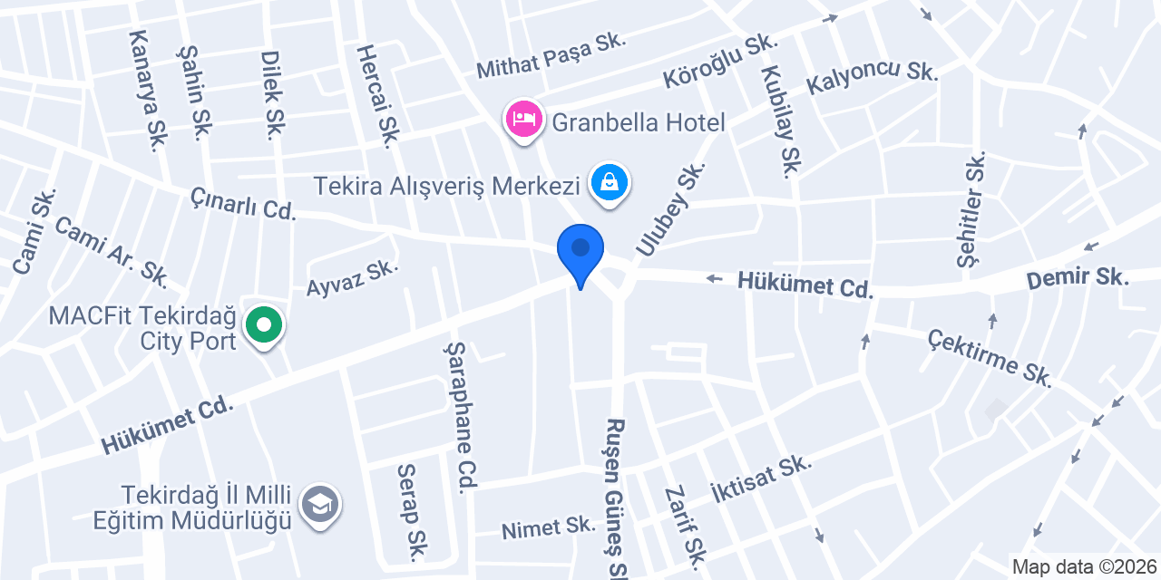 Onur Market konumu