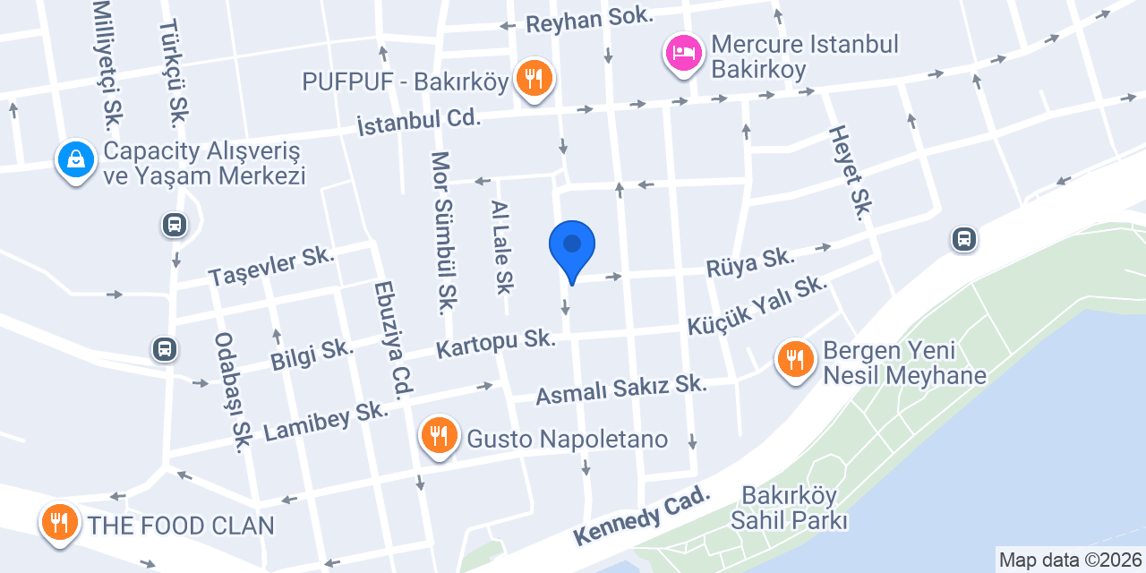 Atölye Eğitim Bakırköy konumu