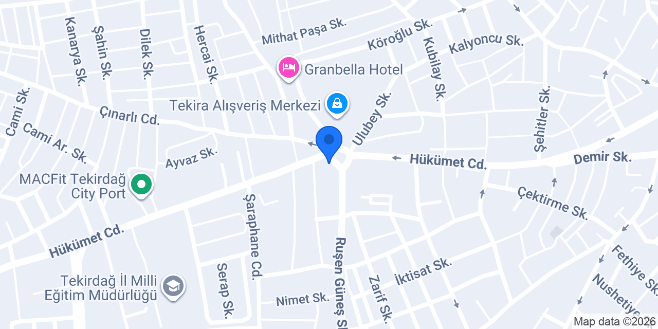 Marmara Pastanesi konumu