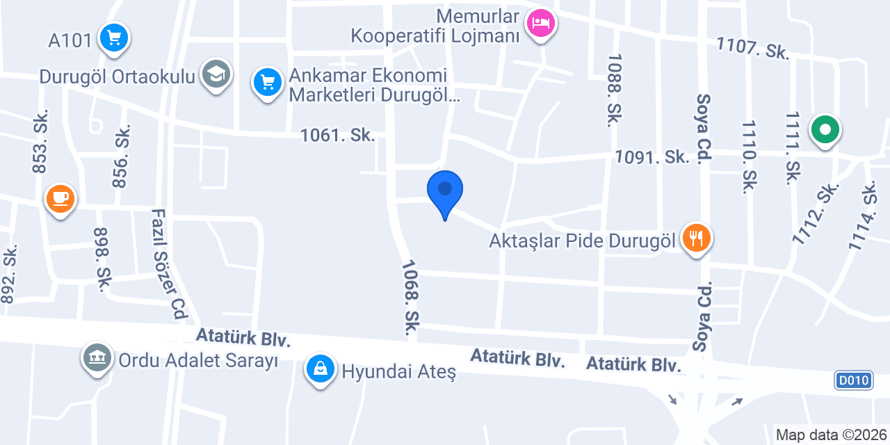 Dt. Güler TEZEL konumu