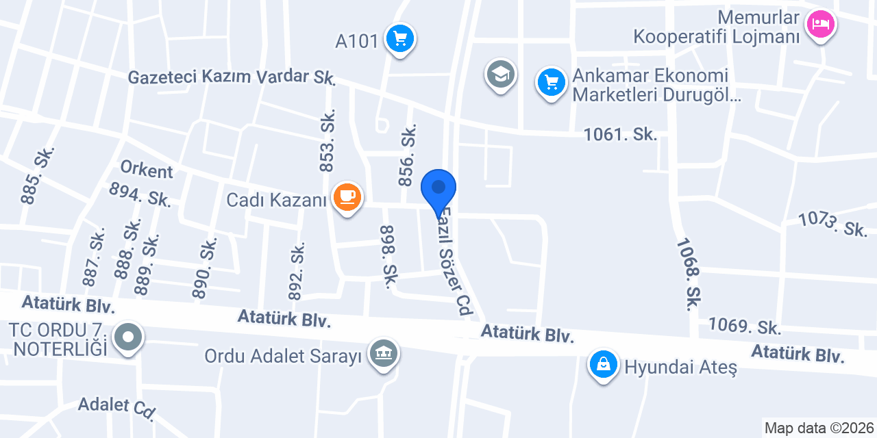 Beşikcioğlu Mimarlık konumu