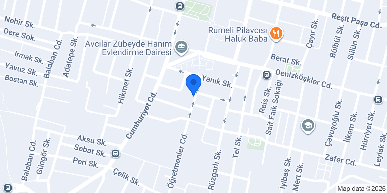 Gümüş fırın konumu