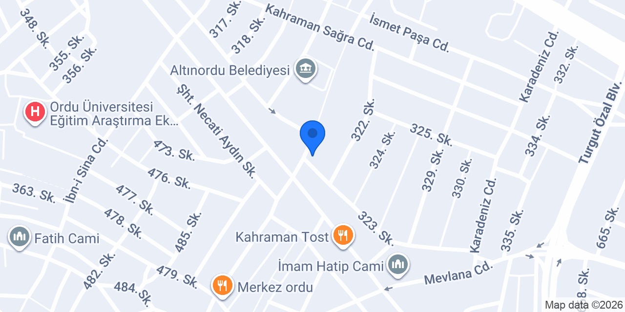 Tatsen Pastanesi konumu