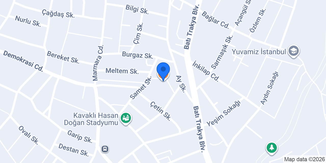 Beylikdüzü butik pasta konumu