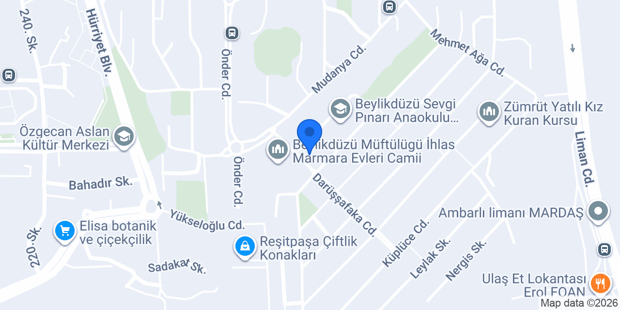 Artisan Proje konumu