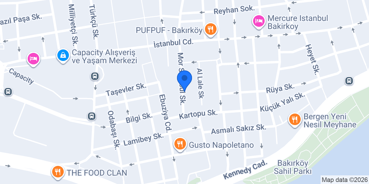 Roma Cafe Nargile - Bakırköy konumu