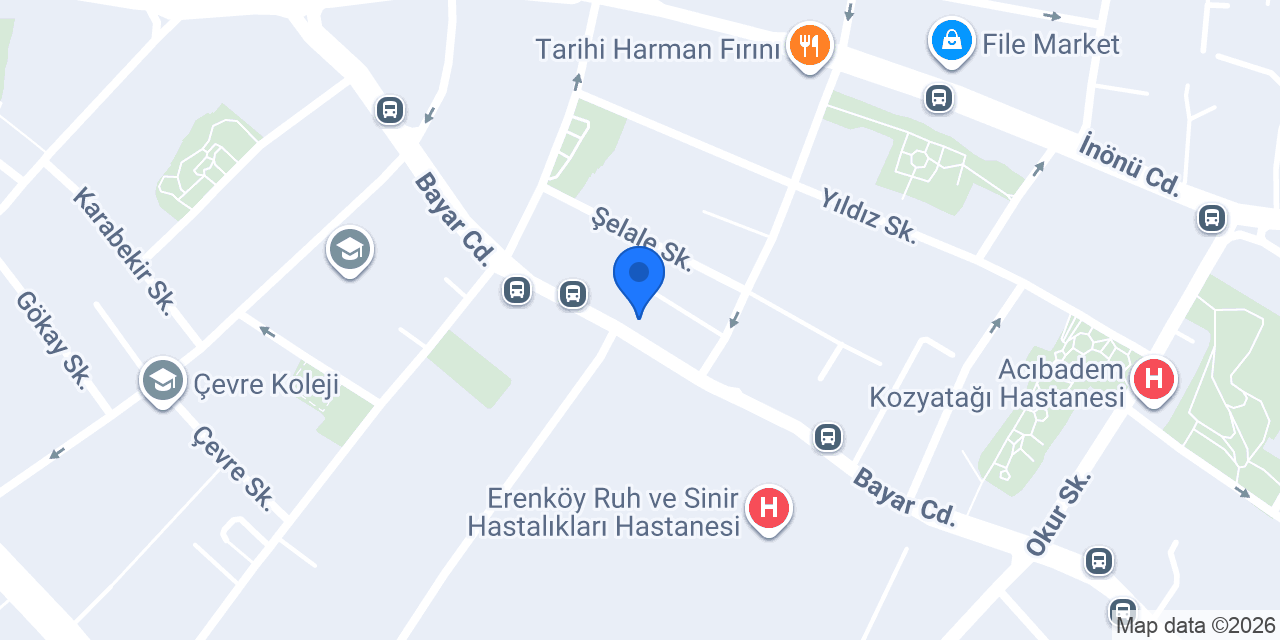 Pedigold Ayak Bakım Merkezi konumu