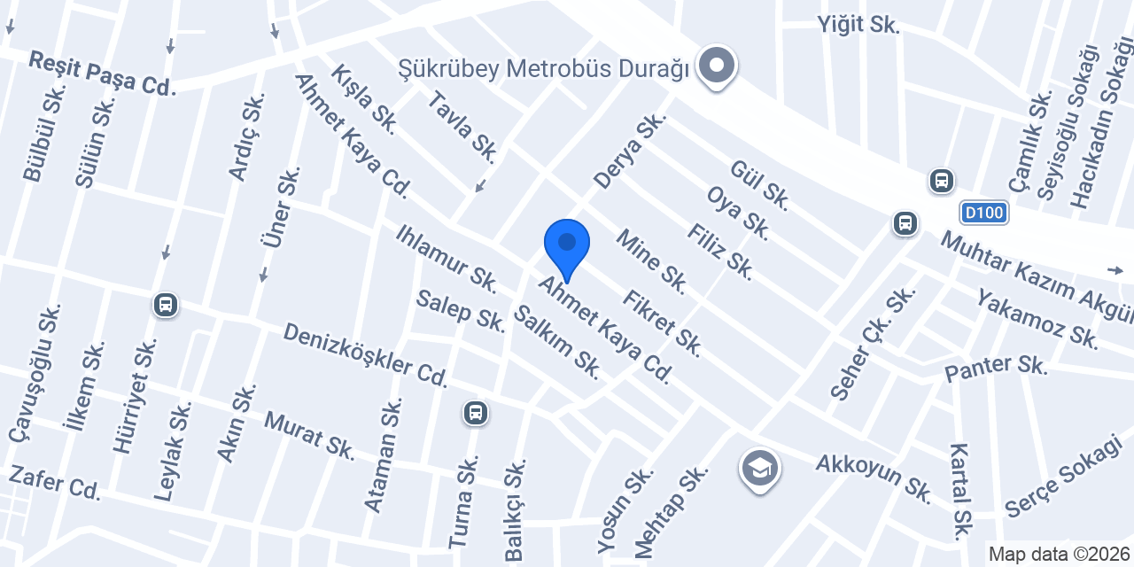 ATA Erkek Kuaförü konumu