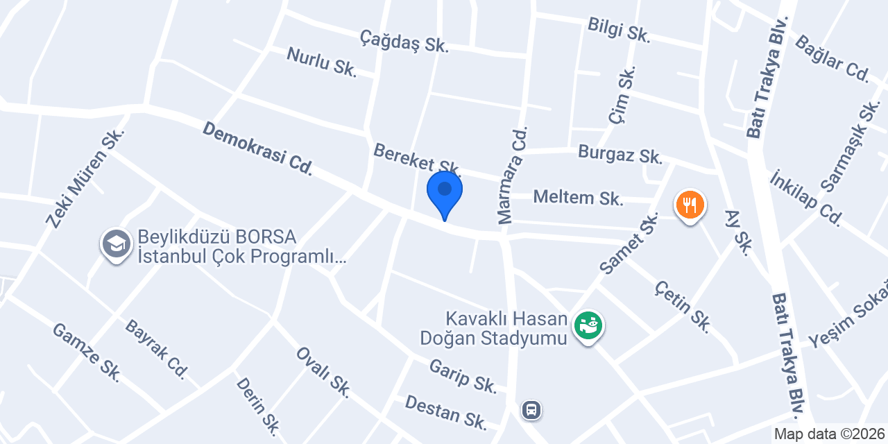 Yasemin cafe konumu