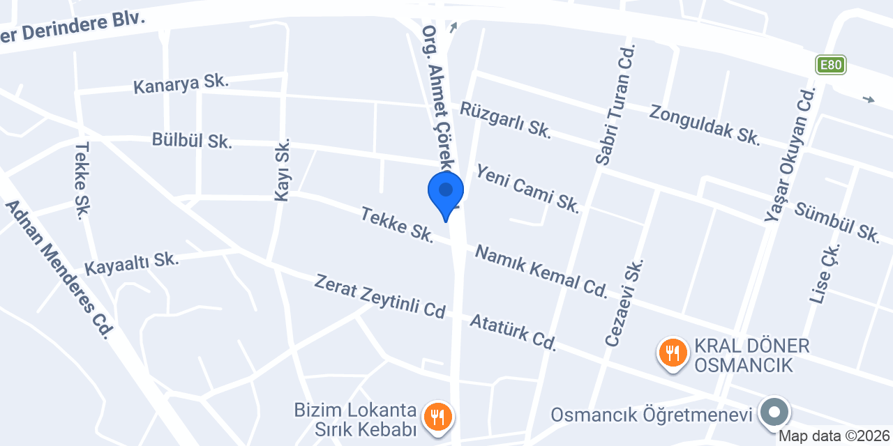 SİGORTA ARTI OLUŞUM - OSMANCIK konumu