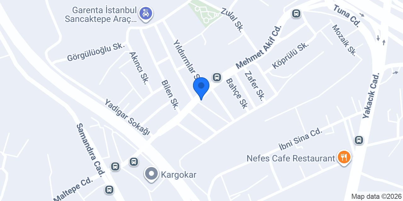 Atik Pastanesi konumu