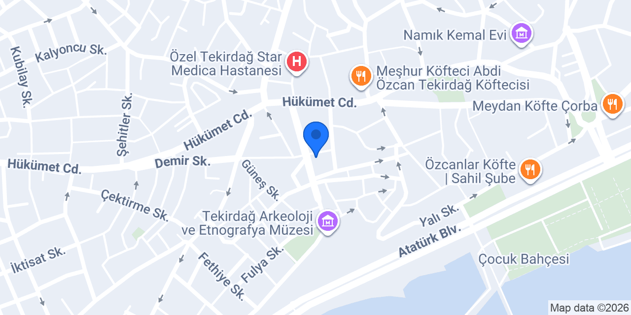 Zeytin Mutfak konumu