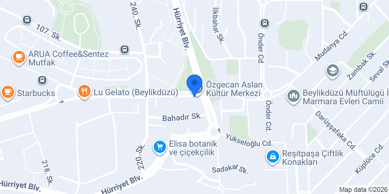 Ham Mimarlık konumu