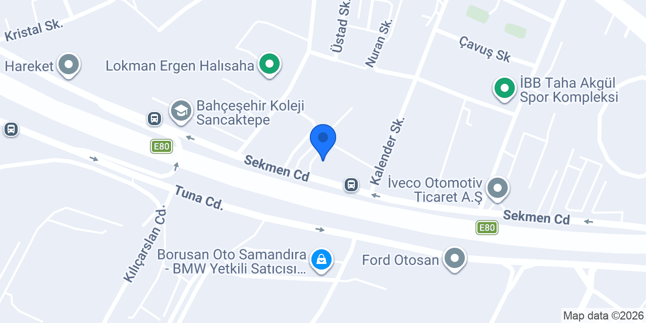Tüzyev mozaik ilkokulu-ortaokulu konumu