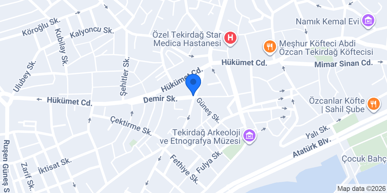 İbrahimbaş Hukuk Bürosu konumu