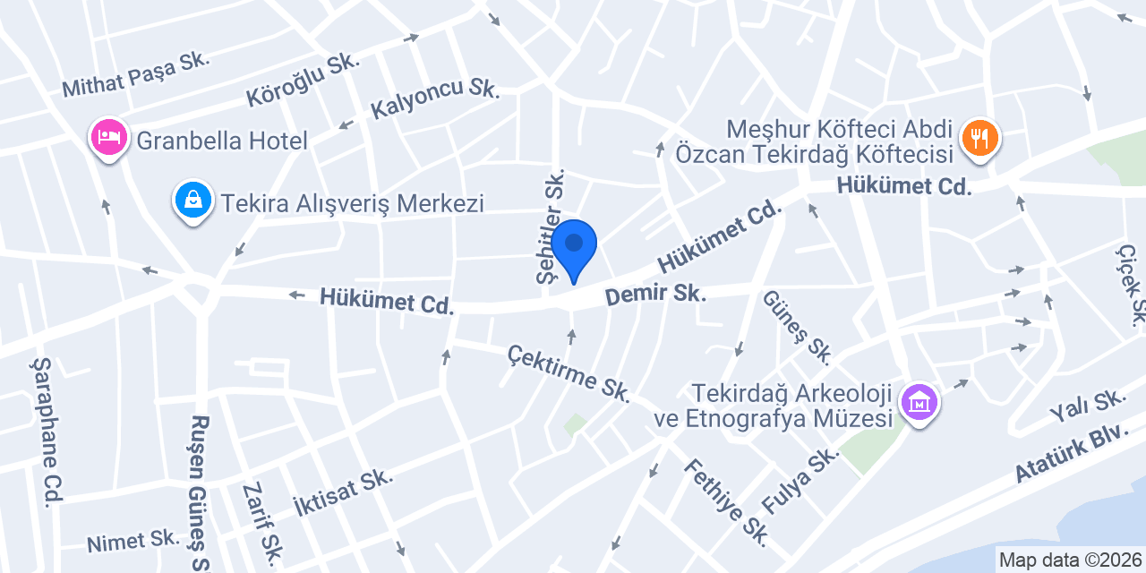 Balkan Elektronik konumu